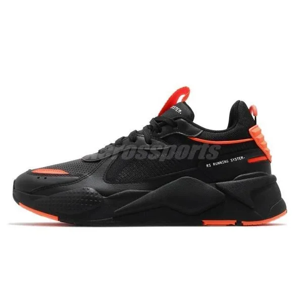 Puma RS-X Winterized Shoes Black Orange - 40.5