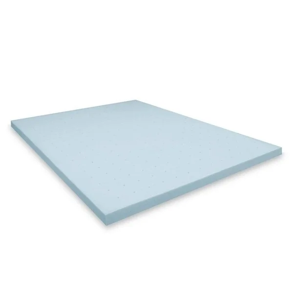 4 inch Gel Memory Foam Mattress Topper - Crown Comfort - Twin
