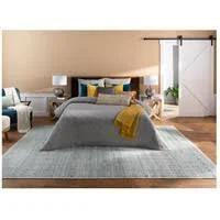 Surya WFL005-1818D Waffle 18 x 18 inch Bright Yellow/Saffron Pillow Kit Square