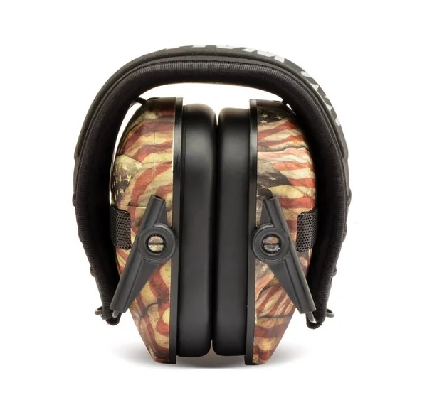 Walker’s Game Razor Slim Electronic Ear Muffs, American Flag
