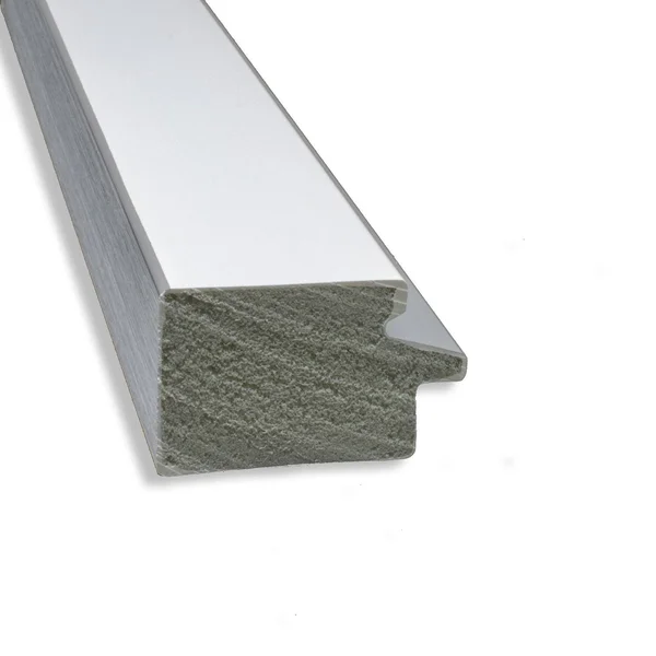 Amanti Art Medium Rectangle Satin White Silver Casual Mirror (33.12 in. H x 47.12 in. W)