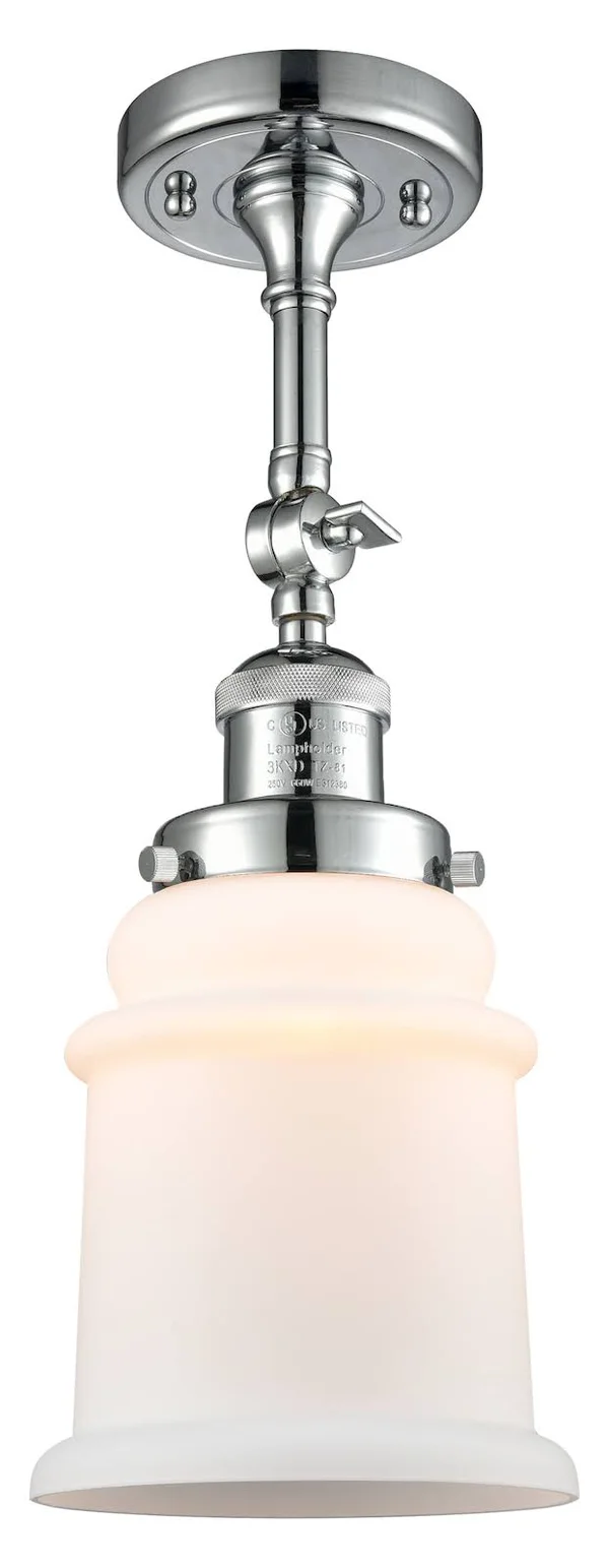 Innovations Lighting-Canton 1 Light Semi-Flush Mount-201F-PC-G181