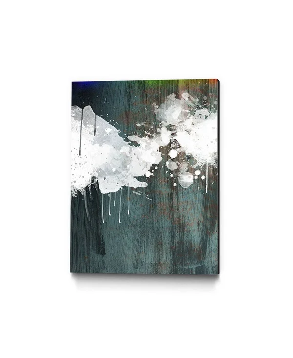 CLICART 24 in. x 36 in. Clouds II by Enrico Varrasso Wall Art - White/ Blue