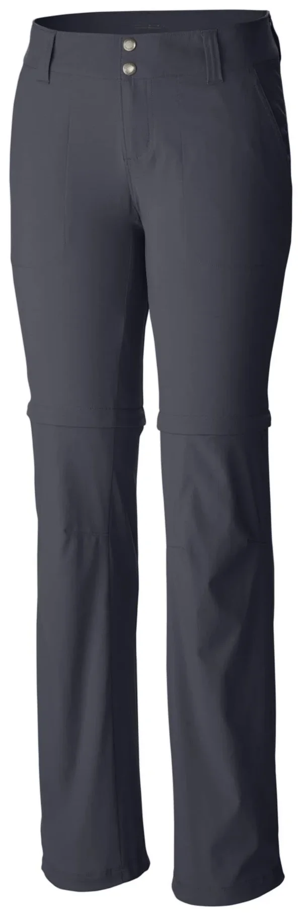 Columbia Saturday Trail II Convertible Pant Blue - Womens Full-length Trousers (Size 8 - Long - Color India Ink)