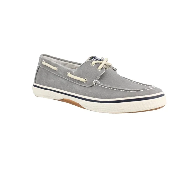 Men's Sperry - Halyard Boat Shoe, Size: 9 W, Gray
