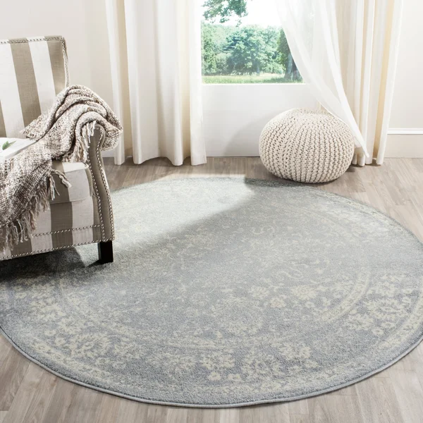 Safavieh 11& x 15& Adirondack ADR109T Slate, Ivory Rug
