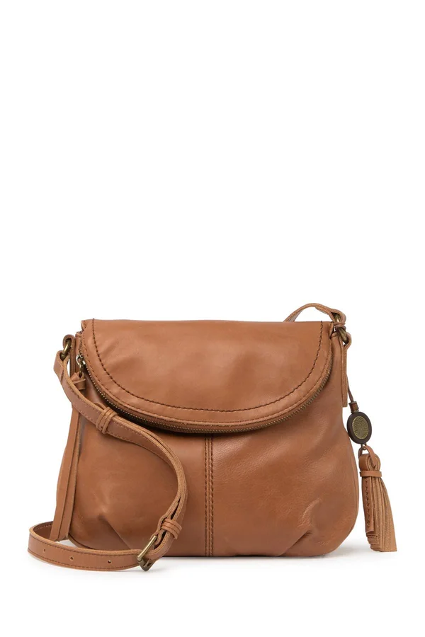 The Sak Buena Small Flap Crossbody Tobacco