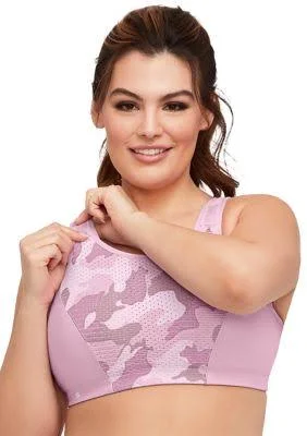 Glamorise Custom Control Sports Bra 36-D Women's Pink