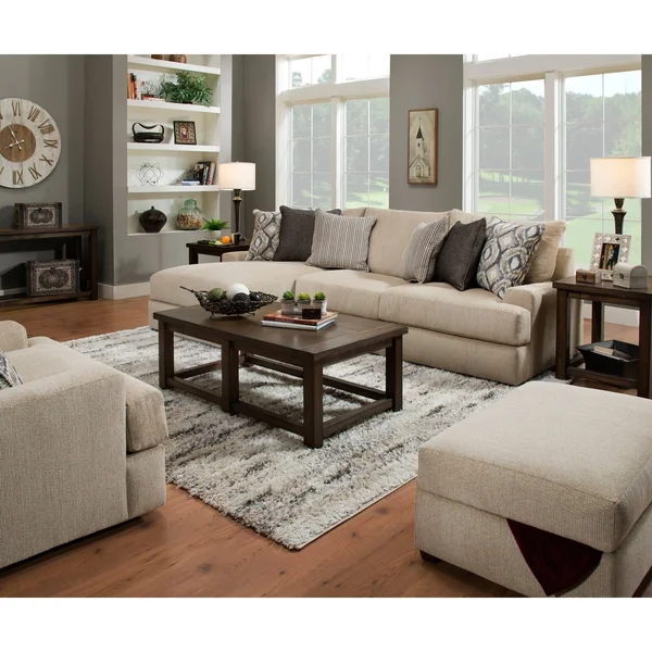 Lane Furniture End Table, Brown