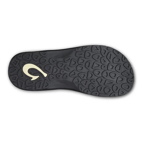 Olukai Men's Ohana Black, Dark Shadow, 8