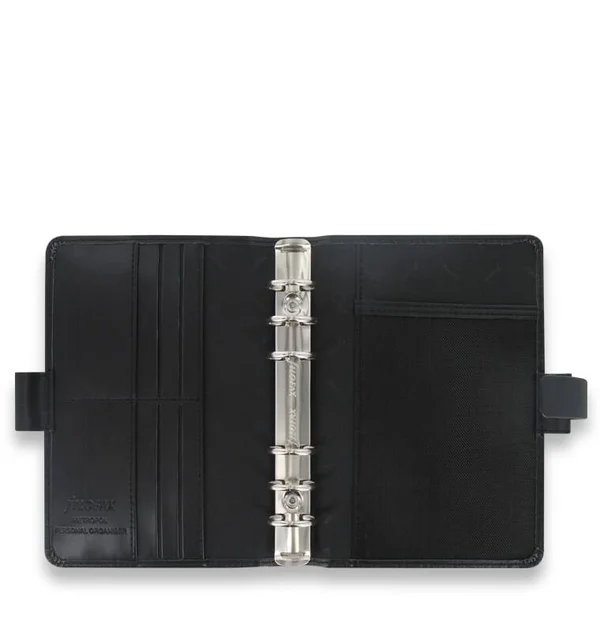 Filofax Metropol Personal Black Organiser 026902