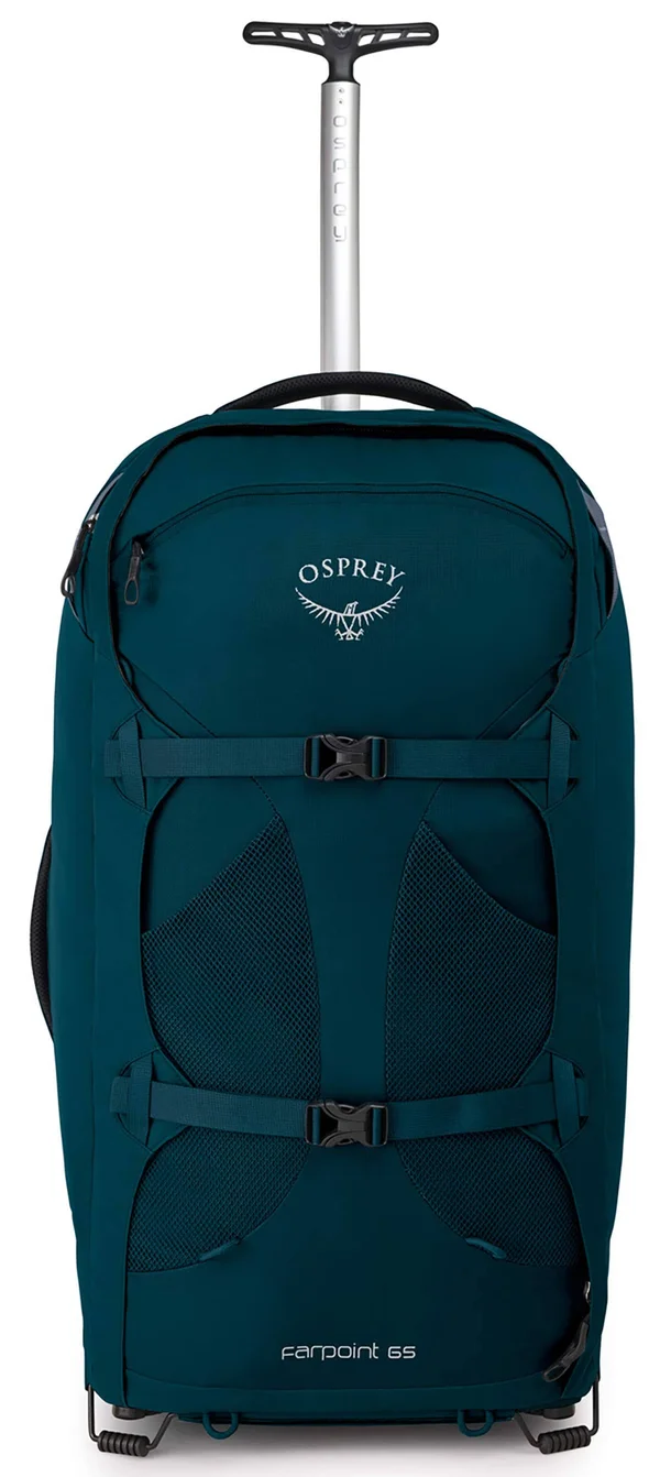 Osprey Farpoint 65 Wheeled Travel Pack Petrol Blue
