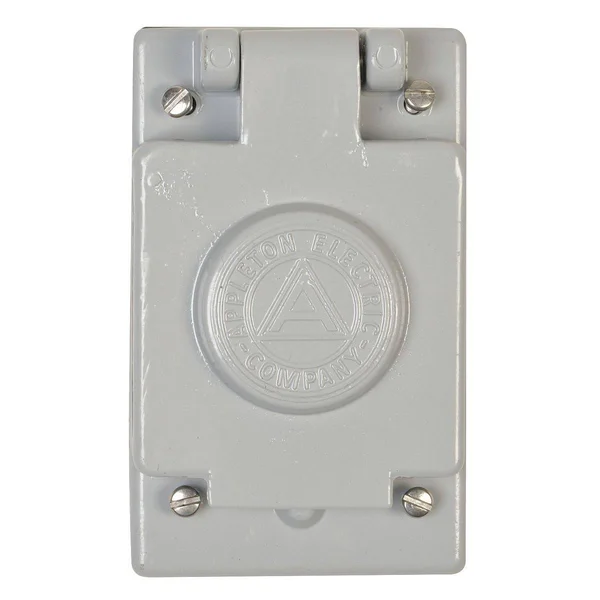 Appleton Electric FSK-WT2 Weatherproof Cover, Vertical, 1-5/32 in.D