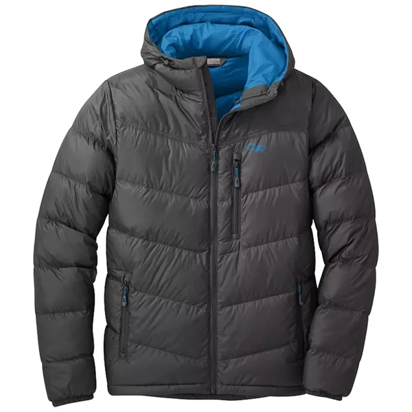Outdoor Research Men's Transcendent Down Hoody - XL - Storm