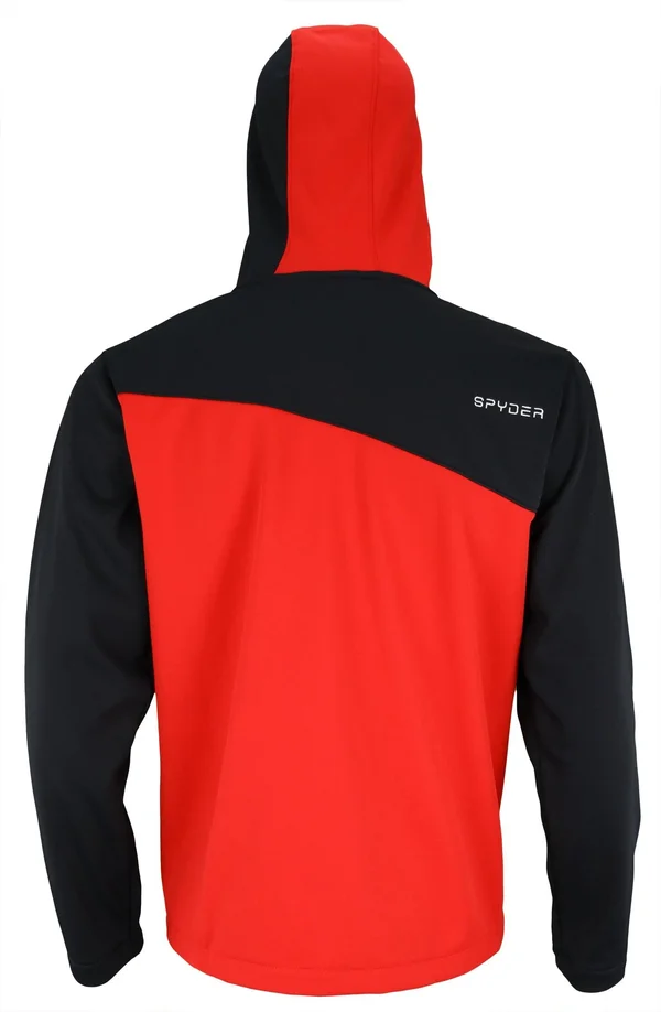 Spyder Mens Zip-Up Jacket, S, Red