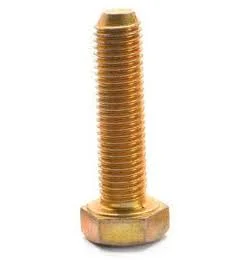 1/2 inch-13 x 3 inch (PT) Coarse Thread Grade 8 Hex Cap Screw (Bolt) - USA Alloy Steel Yellow Zinc Plated Pk 25
