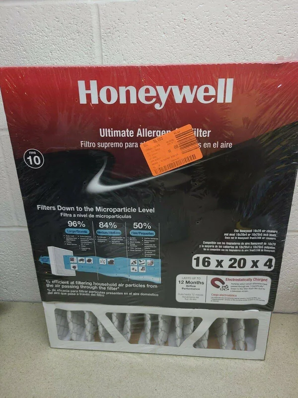 Honeywell 16 in. x 20 in. x 4 in. FPR 10 Air Cleaner Filter - 554