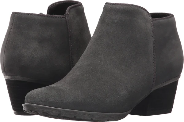 Blondo Villa Waterproof Bootie Dark Grey Suede, Women's, Size: 11