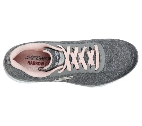 Skechers Women's Flex Appeal 3.0 Sneaker - Grey Light Pink