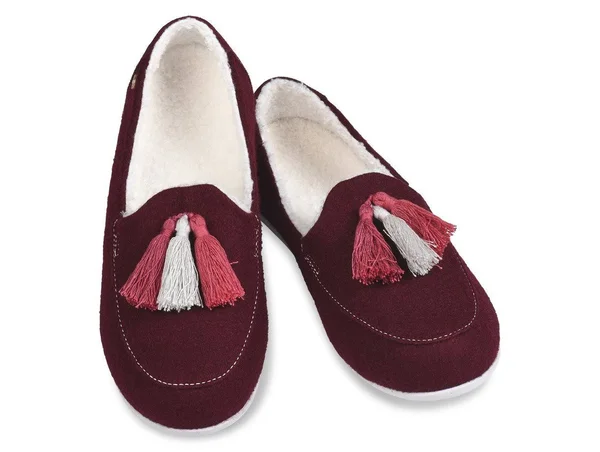 Spenco Hearthside Slippers for Women Burgundy - Women's 10, Medium