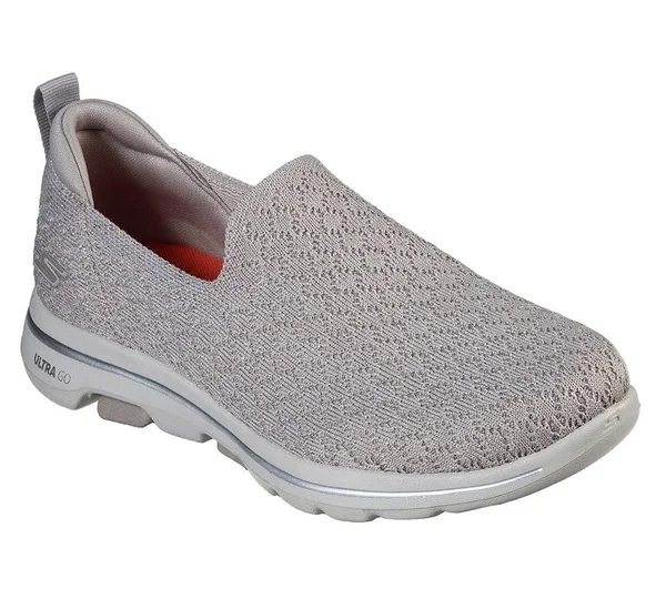 Skechers Women's GOwalk 5 Brave Slip-On, Taupe