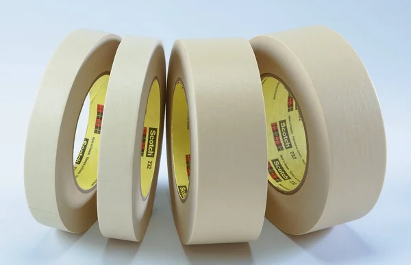 3M High Performance Masking Tape 232 Tan, 72 mm x 55 M 6.3 Mil