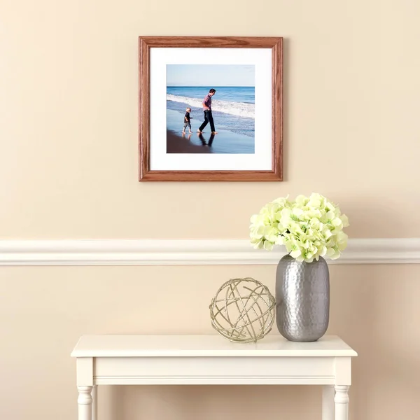 26x26 Honey Wood Picture Poster Frame for 26x26 Photo 2WOM-0066-59504-YHNY-26x26 by ArtToFrames