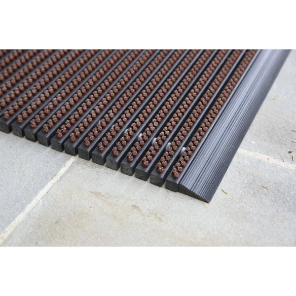 Mats Inc. World&s Best Ultimate Outdoor Bristle Entrance Mat - Brown - 1.5& x 2.5&