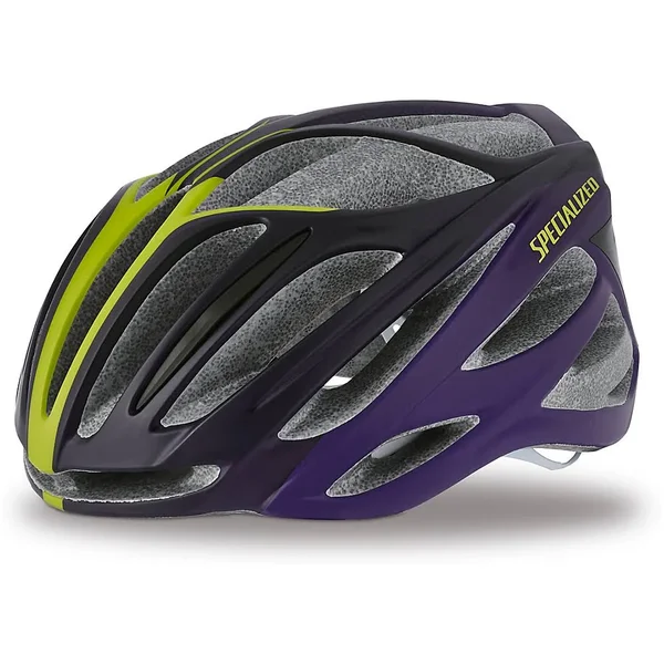 Specialized Aspire Women's Helmet Indigo Hyper Green Small