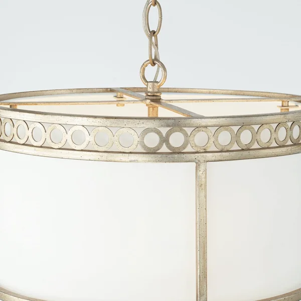 Capital Lighting 243141WG Isabella 4 Light Semi-Flush, Winter Gold