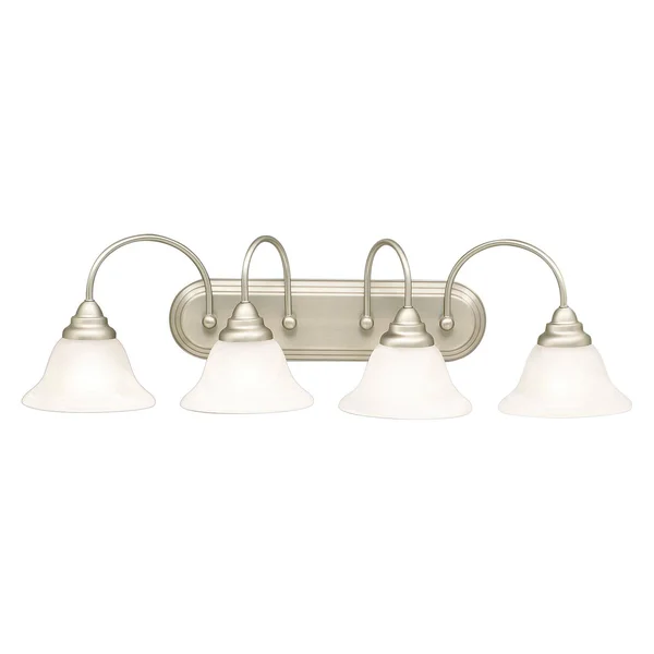 Kichler 5994NI Telford Bath 4-Light, Brushed Nickel