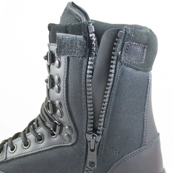 Mil-Tec Tactical Side Zip Boots - Black - US 6