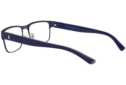Polo PH1195 Eyeglasses 9303 Matte Navy Blue Size: 53-17-145