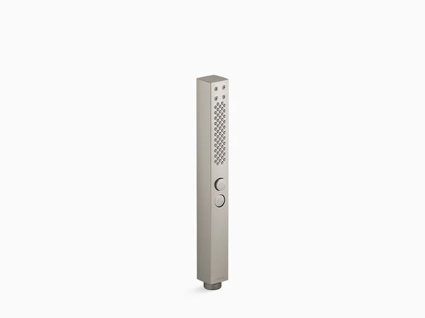 Kohler K-21336 Shift+ Square 2.5 GPM Multifunction Handshower with Katalyst air-induction Technology Vibrant Brushed Nickel