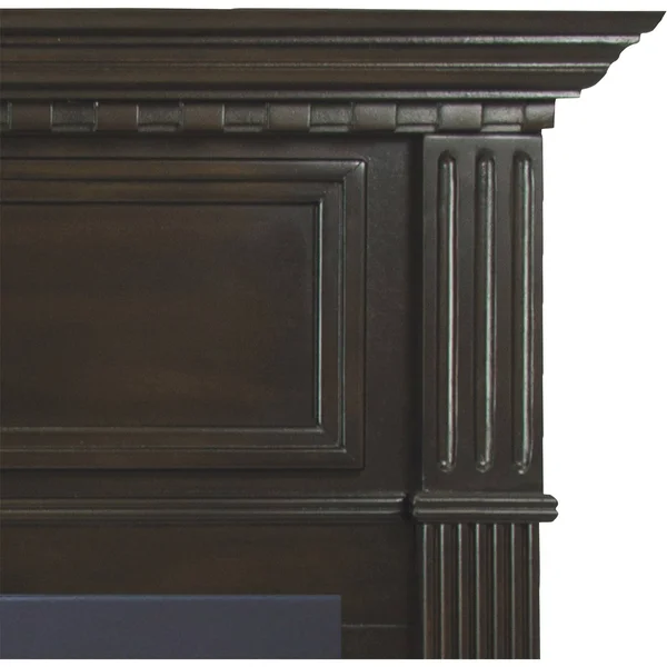 Pleasant Hearth 42 in. Natural GAS Intermediate Tobacco Vent Free Fireplace System 27 - 500 BTU, Brown