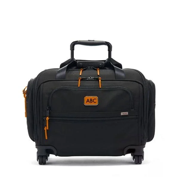 Tumi Alpha 3 Compact 4 Wheeled Duffel Tan