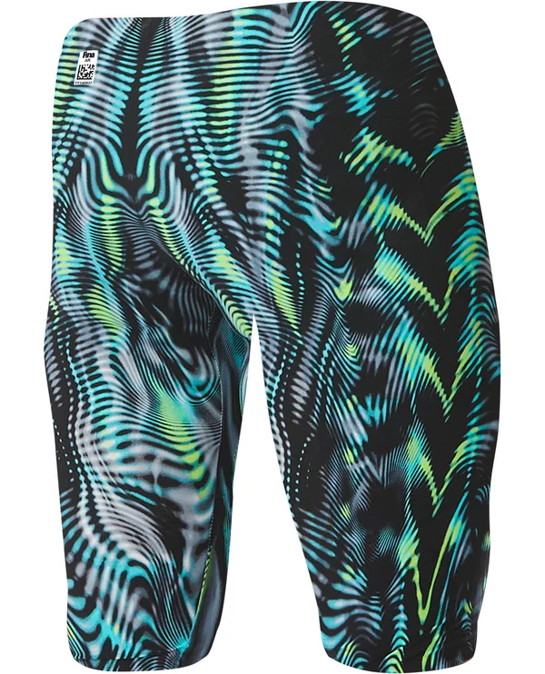 TYR Men's Venzo Genesis Jammer Swimsuit Green 27 VZNLW6A