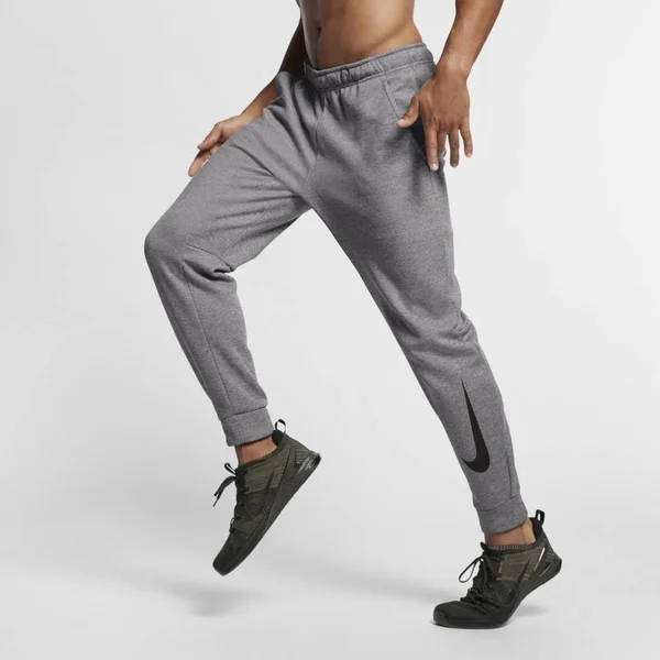 Nike Therma Men's Tapered Training Pants in Grey, Size: XL, 932257-071