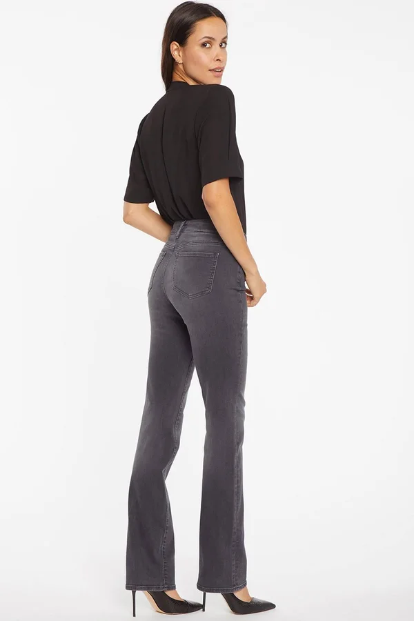 Nydj Women's Marilyn Straight Jeans in Petite in Gilt - Size: 12p