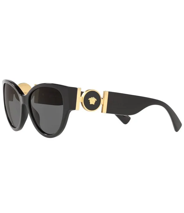 Versace VE4368A GB1/87 Black Cat Eye Sunglasses