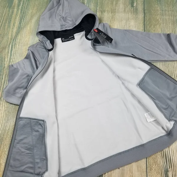 Under Armour Armour Fleece Full-Zip Hoodie XXL Men's Steel