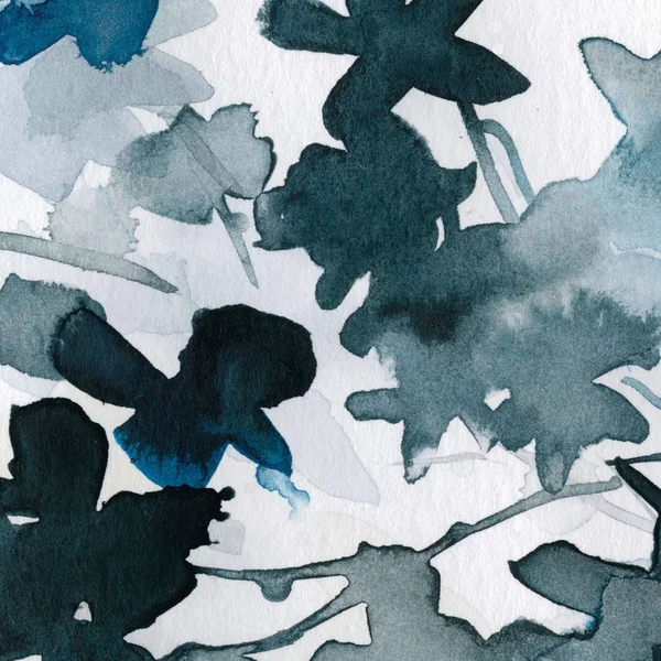 Blue Cherry Blossoms 36x22 x 24x22 Canvas Wall Art