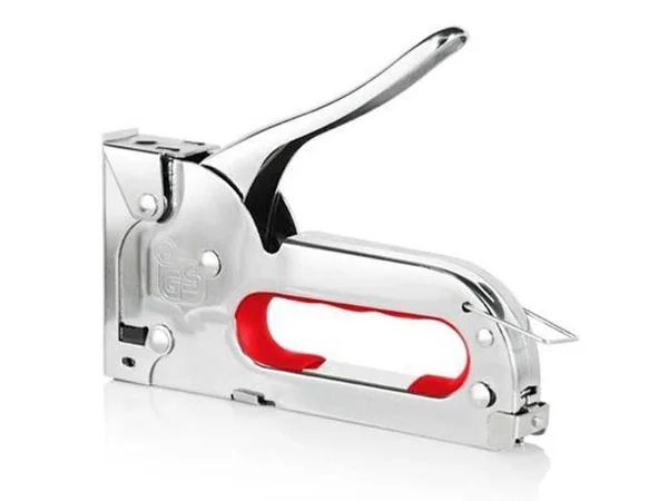TRIXES Heavy Duty Stainless Steel Metal Staple Gun & 100 Staples Bb17