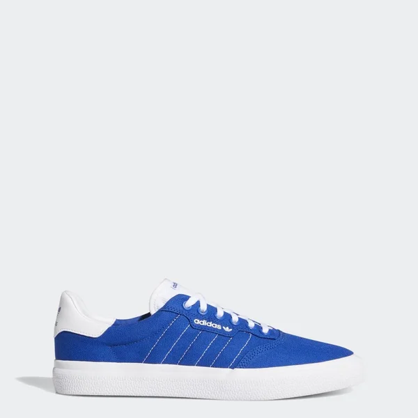 Adidas Skateboarding 3MC Skate Shoes Team Royal Blue/Footwear : Men's 13