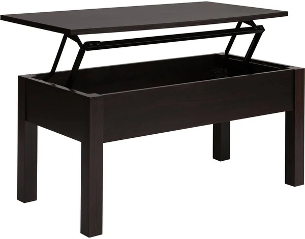 Mainstays Coffee Table Modern Lift-Top Storage Desk Snacks Crafts 38x18 X18 inch Espresso