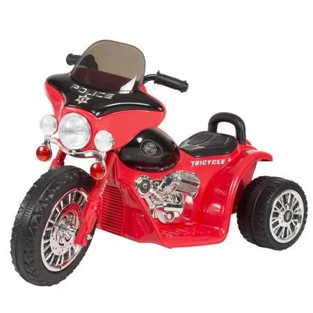 Ride on Toy, 3 Wheel Mini Motorcycle Trike for Kids, Battery Powered Toy by Hey! Play! Toys for Boys and Girls, 2 - 5 Year Old