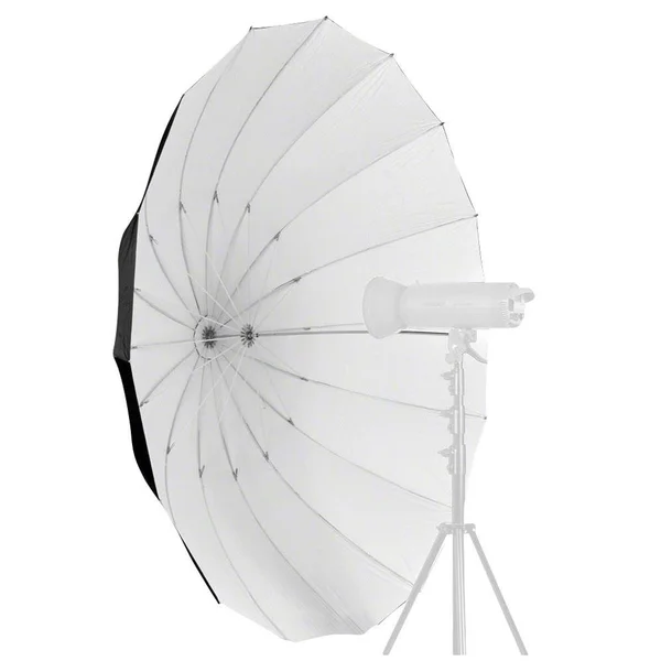 walimex Pro Reflex Umbrella - Diameter 180 cm, Black/White 17192
