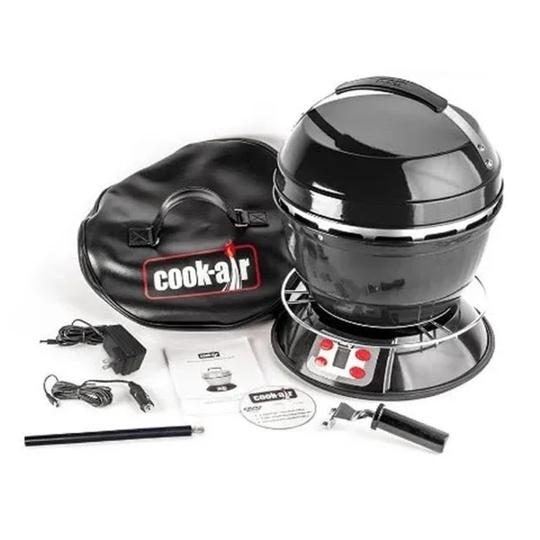 Cook-Air Wood Fired grill; Black