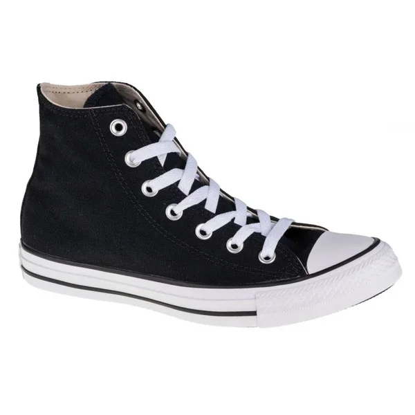 Converse Chuck Taylor All Star Hi &Black White& Black/White Canvas Shoes/Sneakers 165694C (Size: US 6)