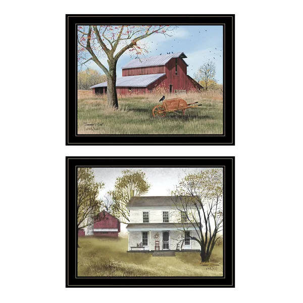 End of Summer 2-Piece Vignette by Billy Jacobs Framed Wall Art
